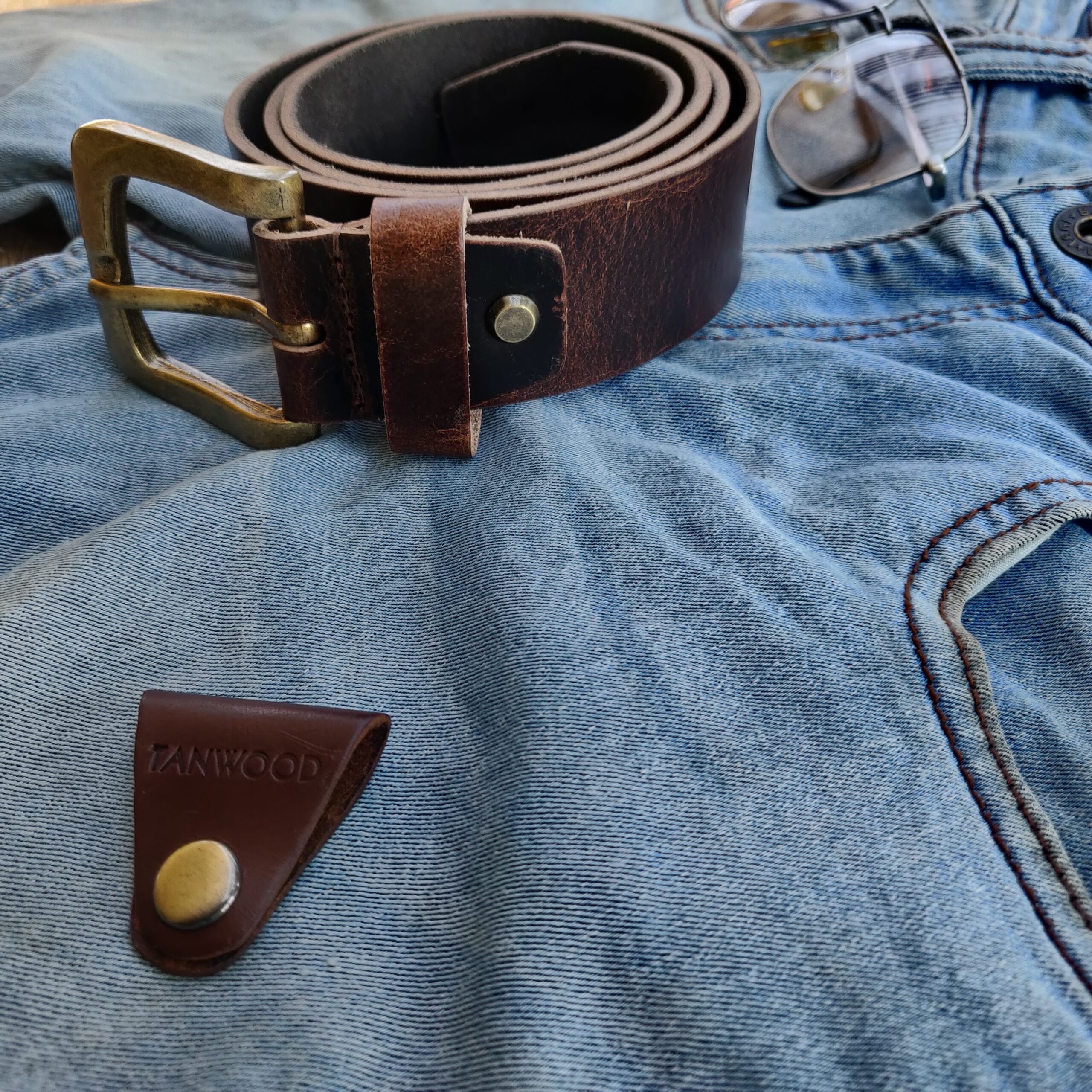 TANWOOD Oil Pull-up Crunch Leather Vintage Collection belts- Doubling ...
